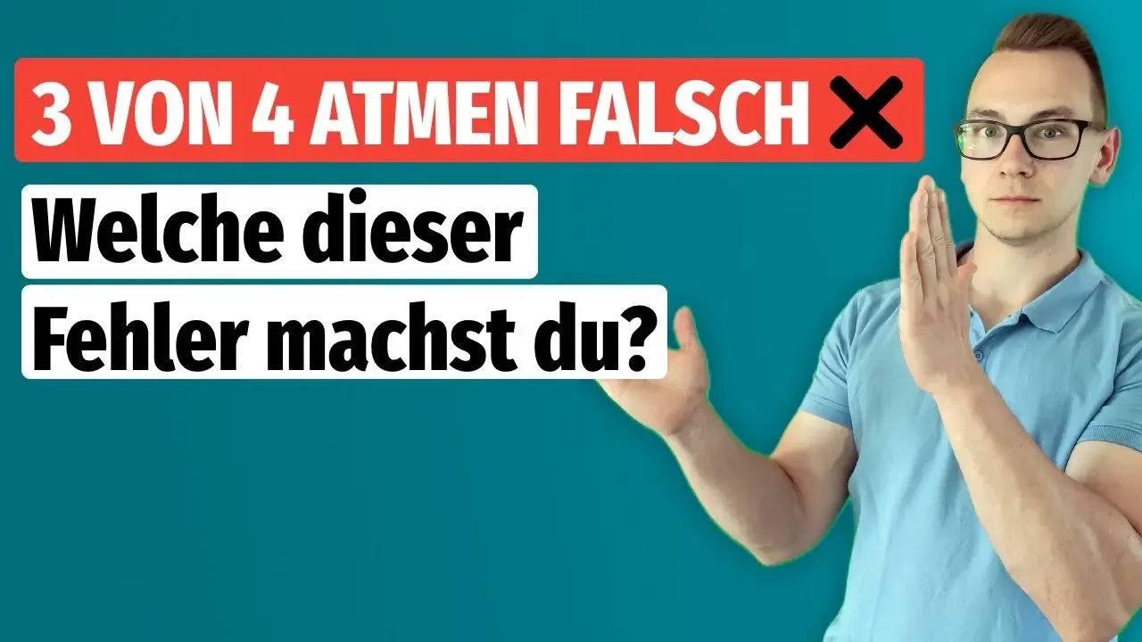 Die Mehrheit atmet falsch – Du auch? ❌ Korrigiere diese verbreiteten Fehler!
