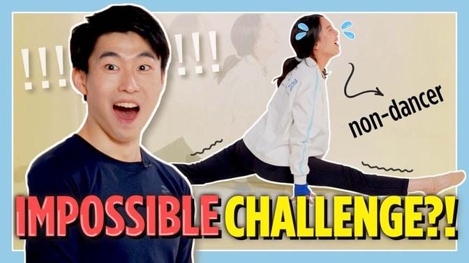 3 Musketeers Challenge Famous YouTubers in Dancers’ Stretching Routine (3 Musketeers)