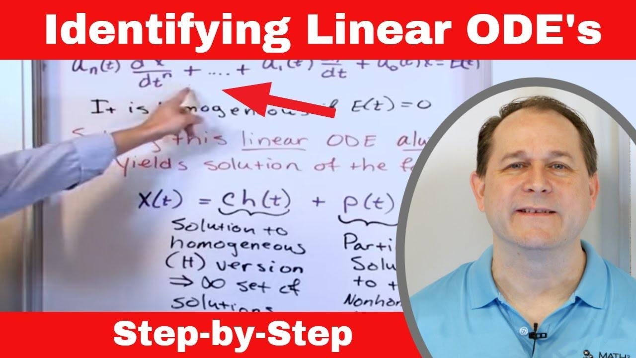 How to Identify Linear Ordinary Differential Equations