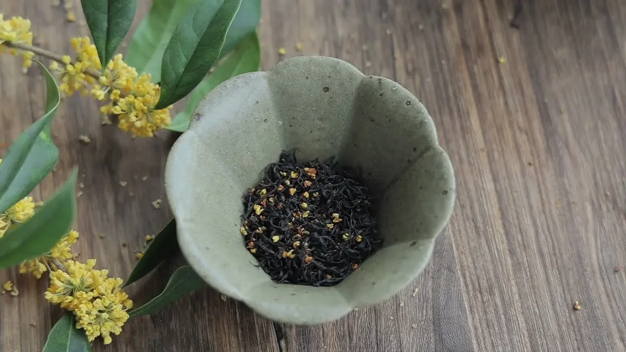 亲手制作一杯中国人秋天都会喝的桂花窨茶