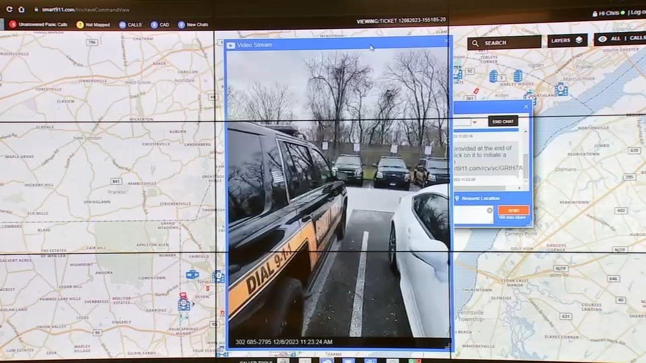 New feature will let 911 callers show video to New Castle County dispatchers