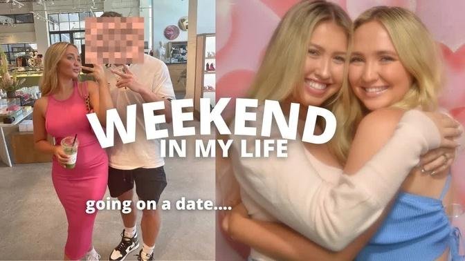 weekend vlog: going on a date, photoshoot with TK & sunday morning routine with dom