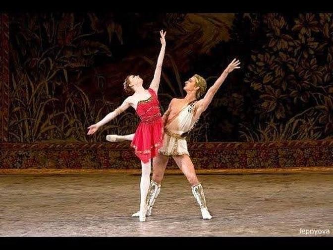 1⧸3 Esmeralda Diana & Acteon (Pas de Deux) Krysanova & Lantratov