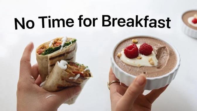 Breakfasts for when you don't have Time in the Morning (overnight, vegan)