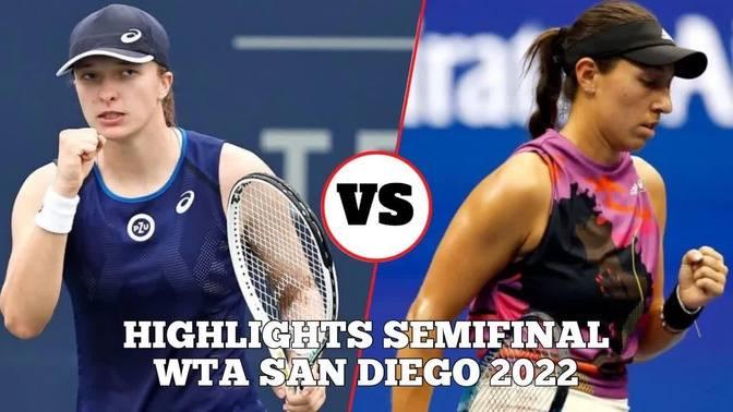 Iga Swiatek vs Jessica Pegula | Highlights WTA San Diego 2022 | Videos ...