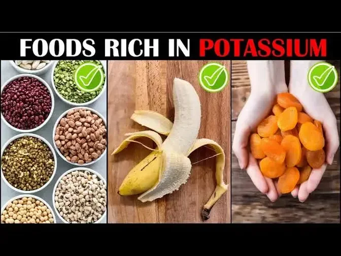 Foods Rich In Potassium |Six Potassium Rich Foods |Richest Sources Of Potassium