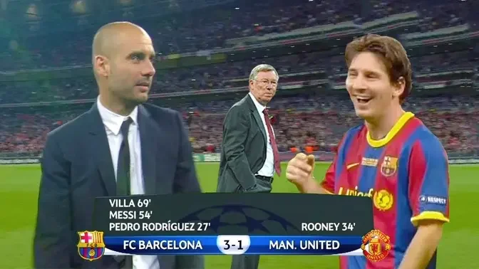 The Day Lionel Messi Showed Pep Guardiola & Alex Ferguson Who Is The Boss.