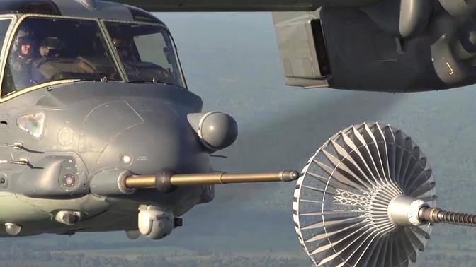 Pilot With Mad Skills: V-22 Osprey Aerial Refueling