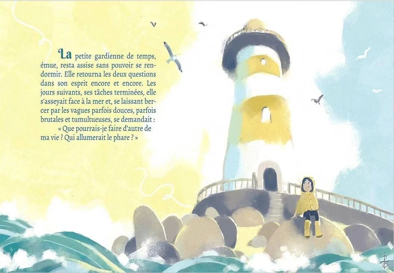 La petite gardienne de temps (conte)