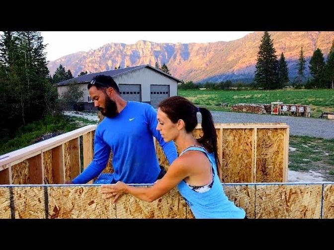 How To Build A Shed (Part 1) | Framing and Sheathing Walls