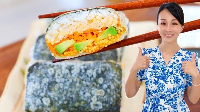 金槍魚壽司飯糰卷做法～外面酥脆～裏面鮮美！ 【美食天堂】