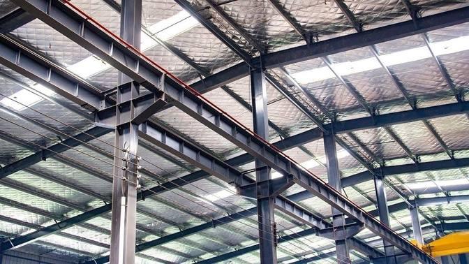  Steel frame structure plant design