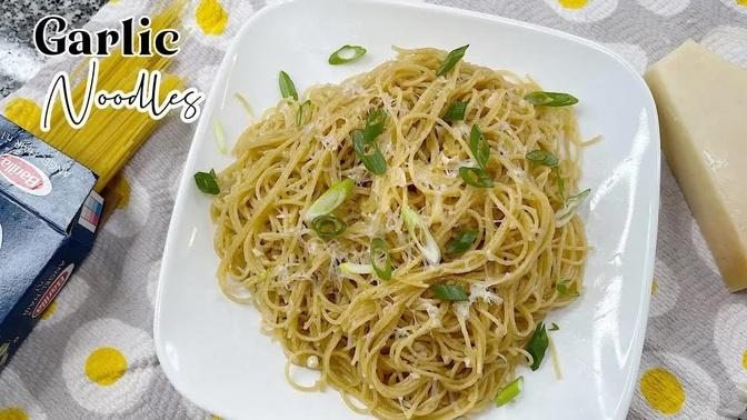 Quick and Easy - Garlic Noodle - San Francisco Style