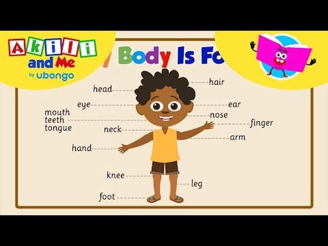 My body is for... | Read with Akili and Me | Learning videos for toddlers