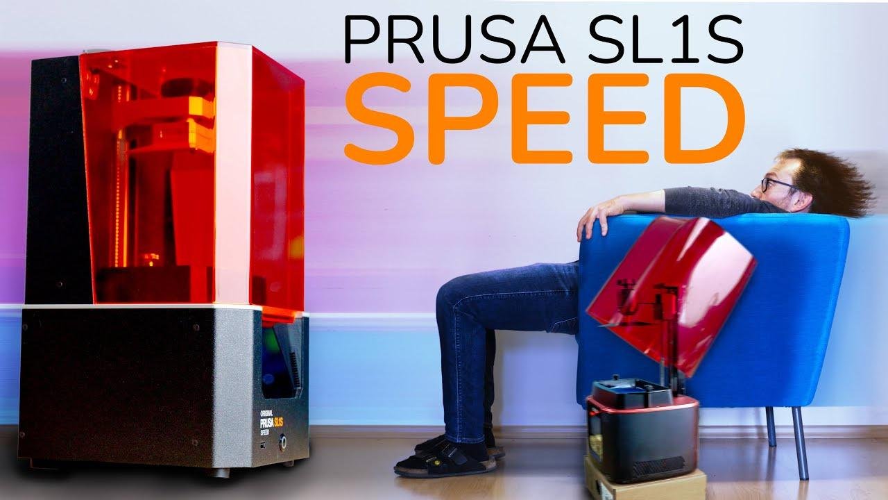The Prusa SL1S redefines SPEED!