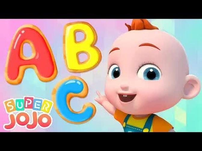 The ABC Song with Cookies | Learn ABC Alphabet Song + More Nursery Rhymes & Kids Songs | Super JoJo