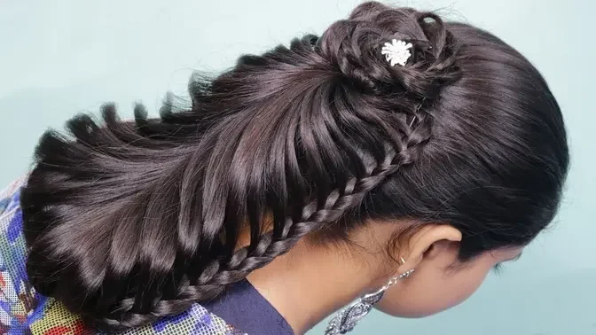 3 Most Beautiful Hairstyles for party __ New Juda Hairstyles _ Hair Style  Girl _ Trendy
