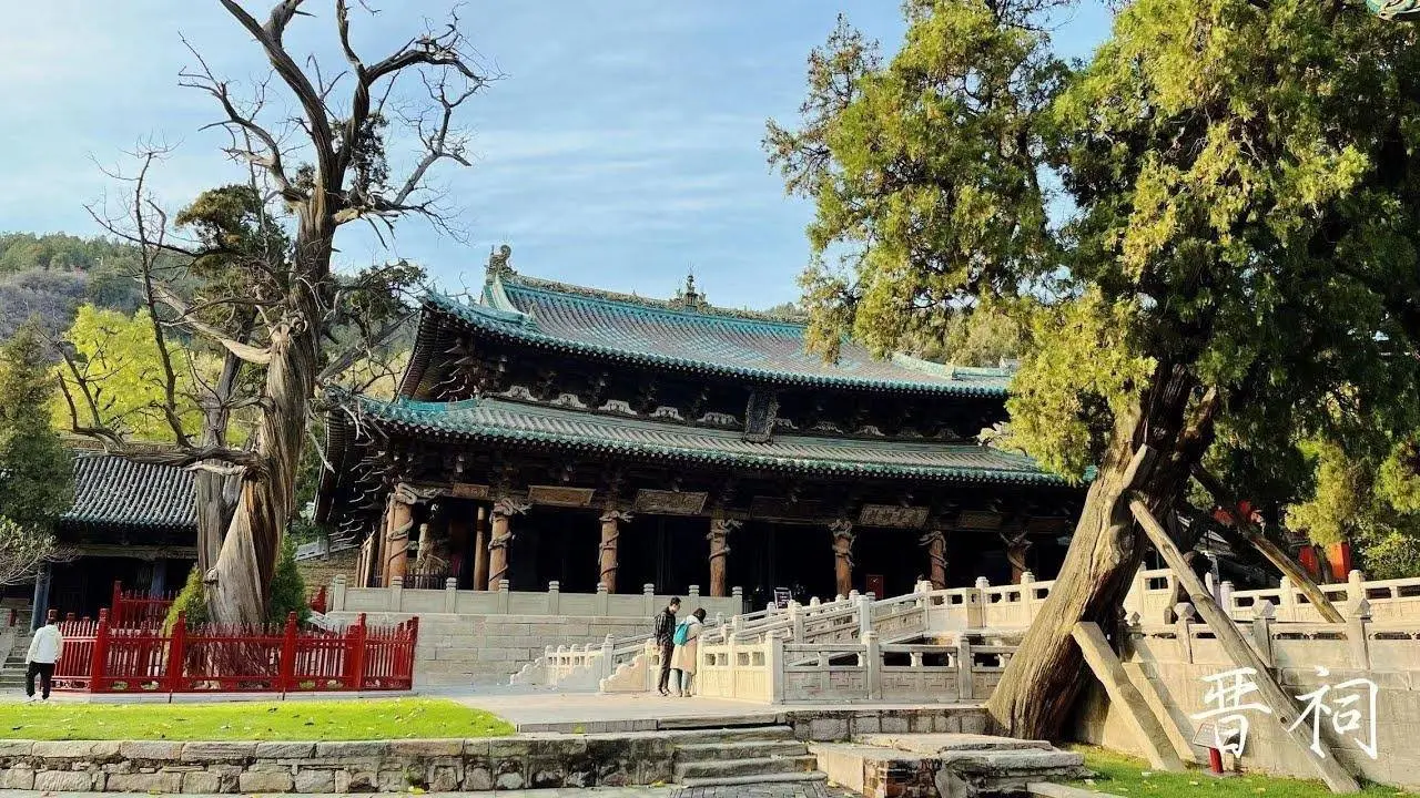 Saint Mother Hall & World‘s First Flyover of Jinci Temple | 1,000 Year Old Structures