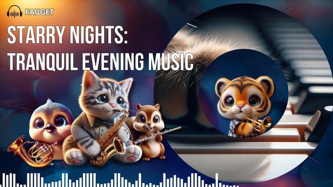 Starry Nights: Tranquil Evening Music