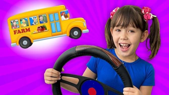 Wheels On the Bus | Kids Songs & Nursery Rhymes | Hello Dana
