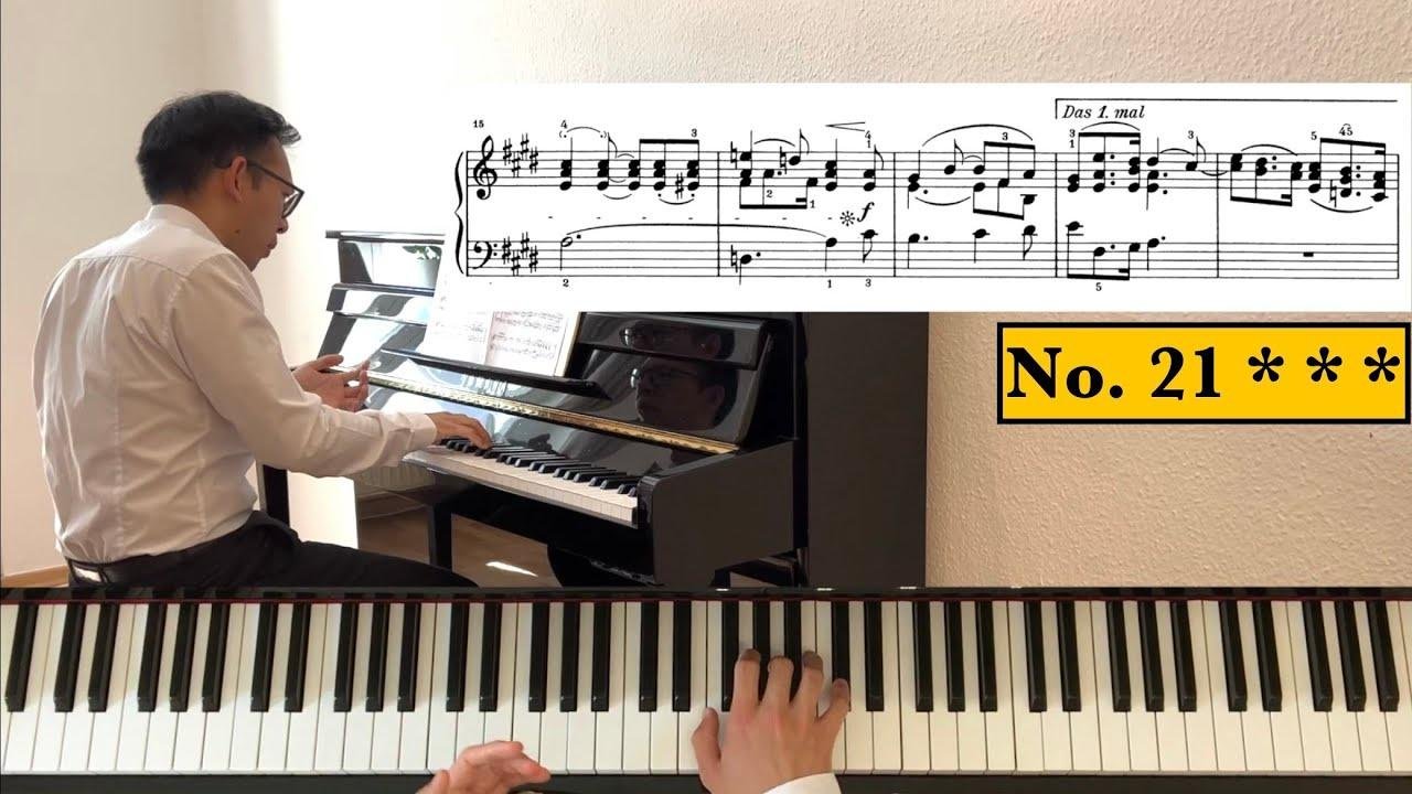 Schumann "Album für die Jugend" Op. 68 | No. 21 * * * | Piano Tutorial