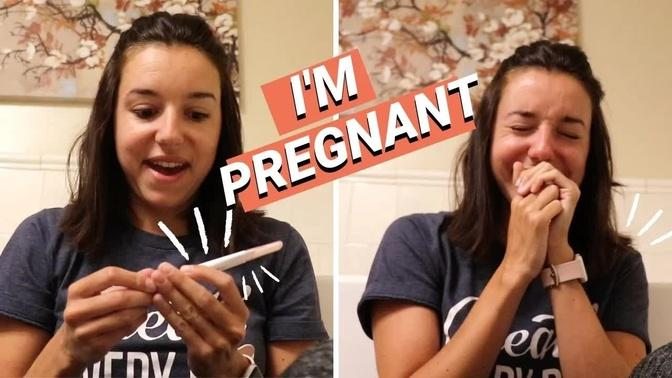 PREGNANCY ANNOUNCEMENT! 😱 | Finding Out I'm Pregnant & Telling My Husband + Family!!!
