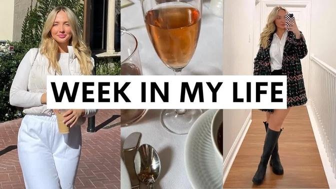 WEEK IN MY LIFE: dating again, book favs, prep with my for NY & thanksgiving week