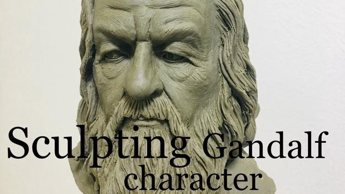 Sculpting Gandalf character

