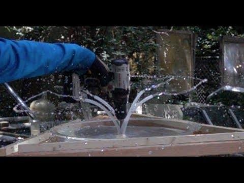 Gravity siphon above water inertia centrifugal water pump Water Vortex DIY WATER PUMP