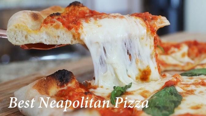 Delicious Italian Margherita Pizza with Home Oven - Homemade Italian Neapolitan Pizza