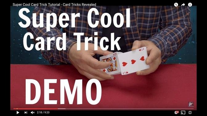 Super Cool Card Trick - Card Tricks