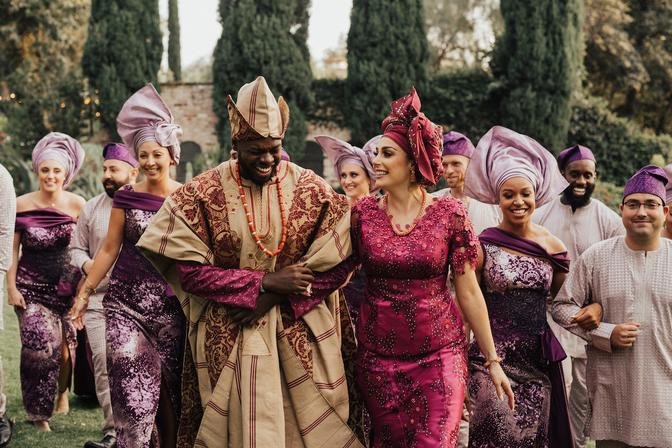 Honoring Ancestral Traditions: The Unfolding of a Nigerian Wedding
