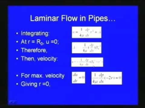 Lec-19 Laminar and Turbulent Flows