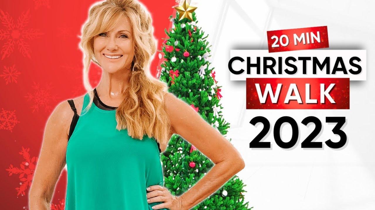 20 Minute FULL BODY Christmas Workout For Women Over 50 | 2023!
