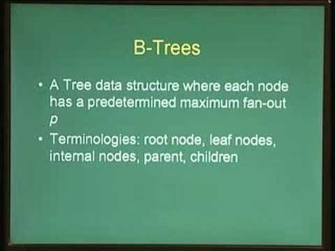 Lecture - 12 Indexing Techniques Multi-Level