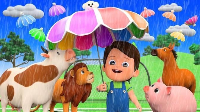 Rain Rain Go Away Nursery Rhymes With Farm Animals