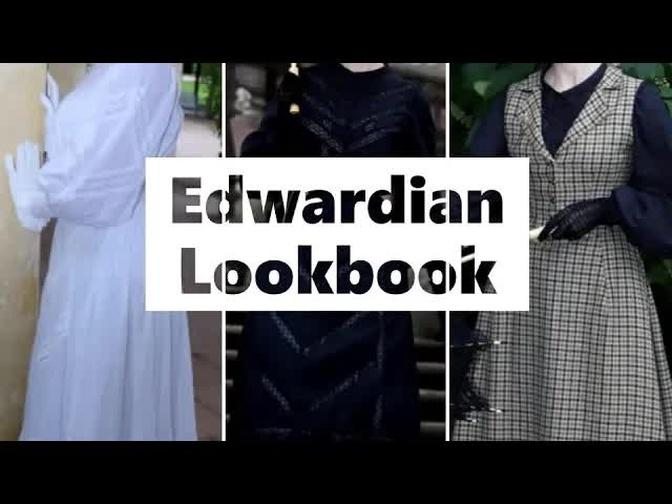 Getting Dressed in 3 Edwardian inspired Looks - plus my *very* easy make-up routine