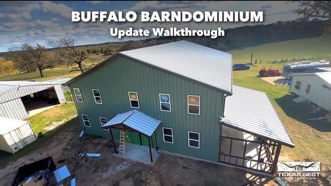 Buffalo Barndominium Home Update Walkthrough  Texas Best Construction.