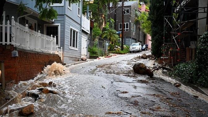 California Continues To See Flooding, Mudslides From Powerful Rainstorm ...