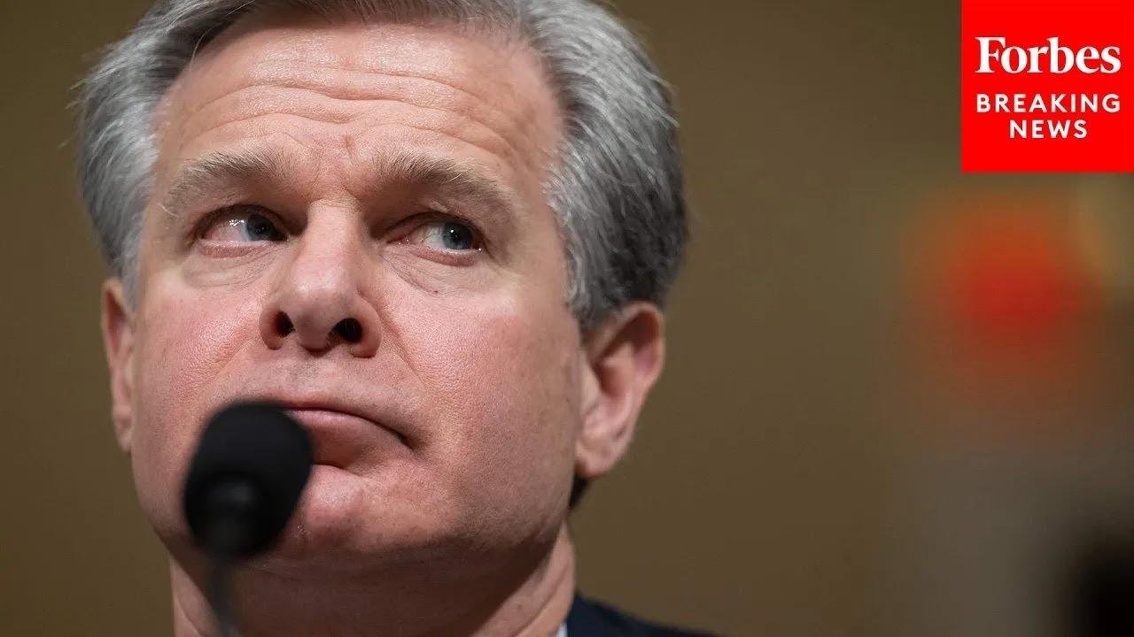 FBI's Wray: 'We're Keenly Focused' On Foreign Threats To 2024 Election