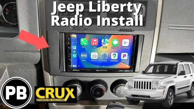 2008 - 2012 Jeep Liberty Radio Install