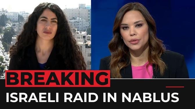 Israeli forces kill two Palestinians in Nablus raid