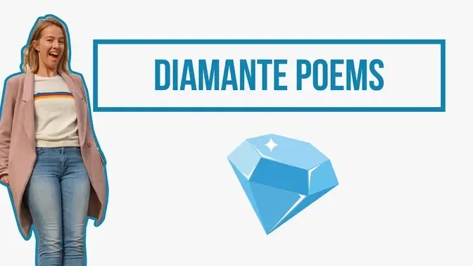 Diamante Poems For Kids // Learning From Home