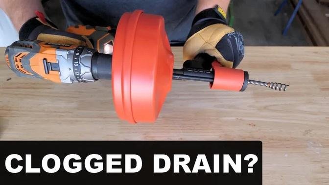 How to Use a Drum Auger | Clogged Drain?