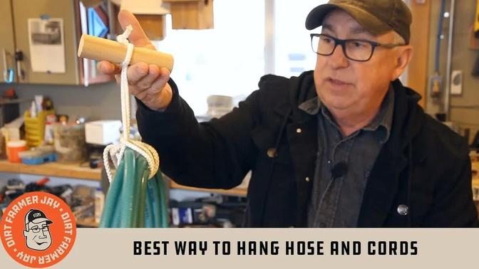 Best Way to Hang Hose and Cords