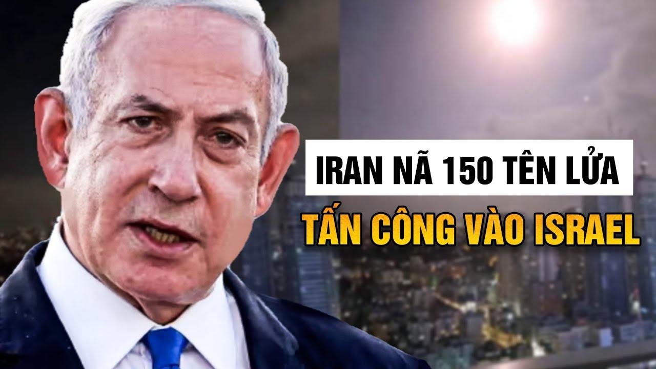 Iran Nã 150 Tên Lửa Tấn Công Vào Israel, Nguy Cơ Xung Đột Leo Thang Tại Trung Đông || Bàn Cờ Quân Sự
