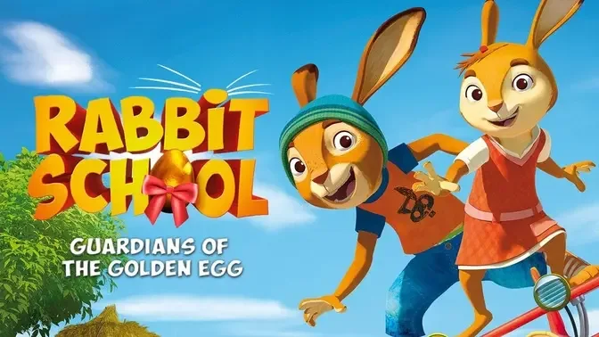 Rabbit School Movie | The Guardians Of The Golden Egg | Animated Family  Adventure Movie|