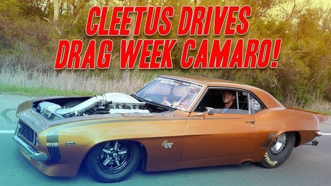 We're Letting @CleetusM Rip The Drag Week Camaro Sick Seconds 1.0!.