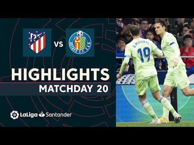 (Laliga 2022/2023): Highlights Atlético de Madrid - Getafe CF