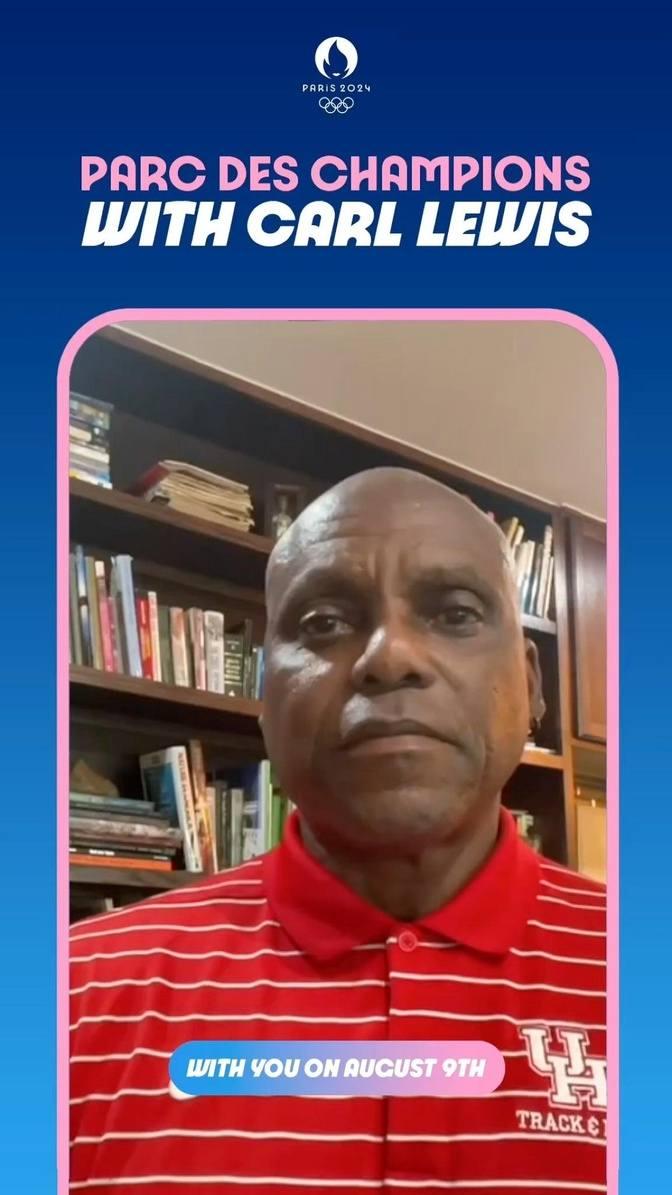 Carl lewis i am so excited and ready to get to paris shorts